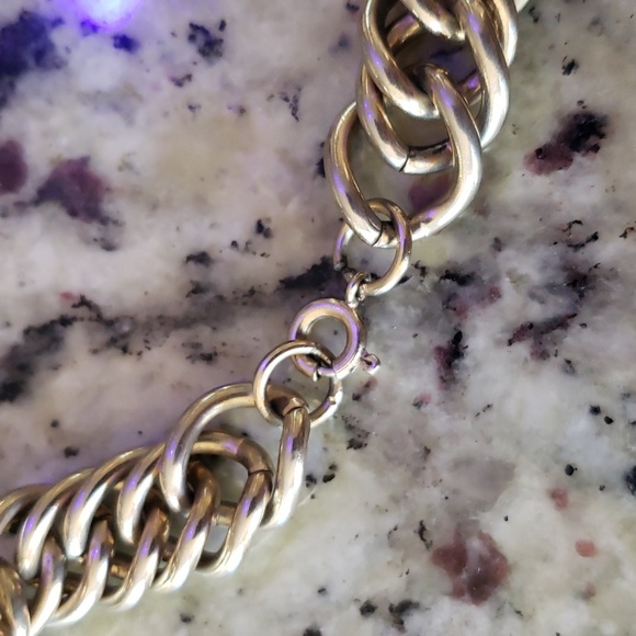 Vintage Chain Link Choker Necklace - Picture 5 of 10
